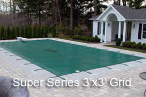 3'x'3 grid Super Series Rectangle Safety Cover